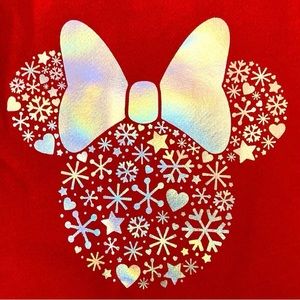 Disney Christmas sweatshirt with Minnie Mouse nwt 24 mos